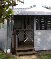 Couvertures terrasses de mobil-home